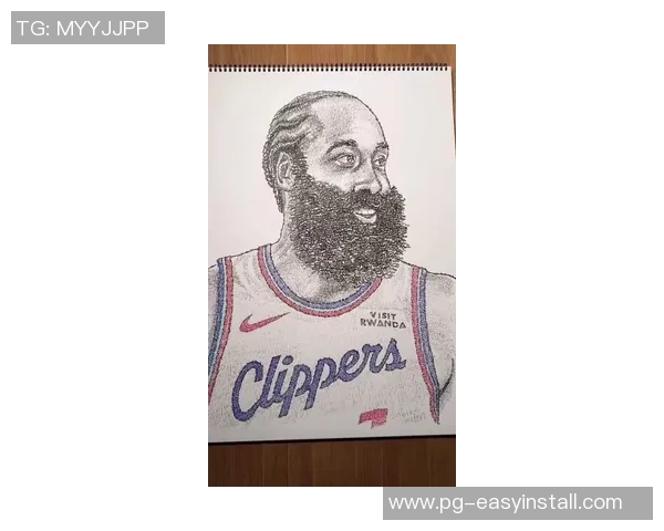 姚明炭笔画艺术之美展现篮球巨星的灵动与力量